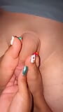 Footjob dan toejob bareng cewek semok latina dengan memek becek snapshot 6