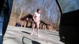 Jacking Off Bare Feet Naked At County Park Car Park March 2017 snapshot 7