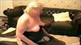 BBW-Ehefrau reitet schwarzen Schwanz, während Cuck Ehemann filmt snapshot 7