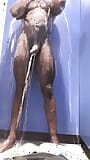 Black British Muscle Leather Smoke Shower Subsequent Bate Clip snapshot 12