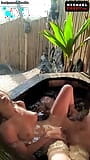 Risky Teen Fucking Outdoor Veranda snapshot 7