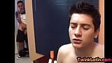 Homemade Latin twink voyeur watches anal sex while jerking snapshot 9