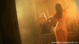 Brunette Bollywood Beauty Dances snapshot 4