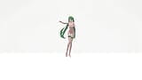 corpo musculoso Miku Catch the Wave - lalamie - cor do cabelo verde editar smixix snapshot 1