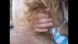 Handjob, Making It Cum In My Hair, Public Sex snapshot 7