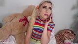 Pigtails and Rainbows - Petite Teen Fuck snapshot 2