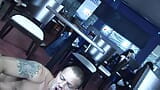 Slutty MILF with big tits loves to suck a cock and get slammed in cafe snapshot 7