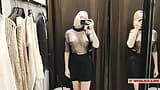 Try On Haul Transparent Clothes, Completely See-Through. At The Mall snapshot 5