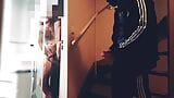 straight roommate caught secretly jerking off while horny guy fuck himself under shower with 2 dildo into ass and mouth snapshot 12