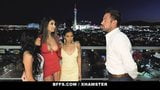 Bffs - belle ragazze asiatiche litigano per un grosso cazzo di stallone snapshot 5