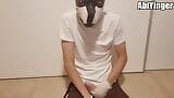 Puppy jerking off ,cumming and barking very loudly ,Puppy play snapshot 11