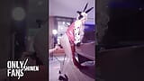 Tamamo Cosplay Sex, FGO Sexy Ladyboy Cosplayer je ošukán, Fate Crossdresser Tgirl trans Hentai 12 snapshot 6