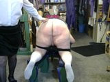 Corporal Punishment on Spanking Bench using Whisks snapshot 8