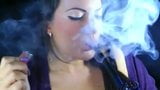 Pipe smoking by Alexxxya the smoke fetish queen snapshot 2