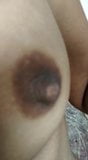 My gf boob snapshot 1