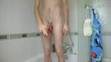 Wanking in the shower snapshot 1