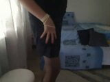 Geile MILF-Trans-Lady sagt mit einer sexy Stimme, wie sehr sie einen Mann will snapshot 3