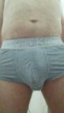 Wetting my grey CK boxers snapshot 1