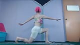 Flash da transmissão ao vivo para iniciantes em ioga - latina com peitos grandes snapshot 10