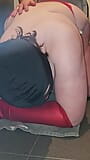 Awek montel dengan pantat besar gemuk isteri merokok diberikan kepada suami pekerja kerana berkongkek snapshot 13