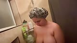 Taking a shower snapshot 1