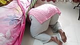 Indian sexy aunty gets stuck under the bed and after two days in a row her stepson helps her rough fuck snapshot 2