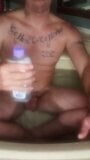 Wet and oily cock stroking snapshot 1