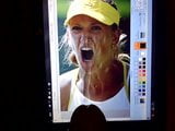 cum blast on viktoria azarenka, 10 shots snapshot 3