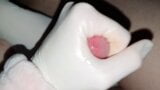 Latex gloves handjob #3 snapshot 5