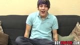 Barely legal gay man masturbating in the casting show snapshot 2