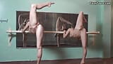 Two super hot gymnasts Rita Luganskaja and Italjanka snapshot 14