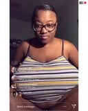 Große schwarze Titten auf Instagram snapshot 17