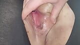 Her Pussy got a DP from my Cock and a Dildo + Creampie and Dildo fucked Pussy full of Cum 💦 snapshot 1