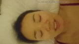 red nighty facial on  Asian snapshot 2