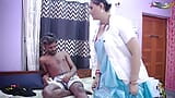 India hermosa doctora llegó a casa sola y tuvo una follada hardcore con su paciente - película completa snapshot 3