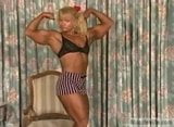 Tami W retro flexing biceps snapshot 18