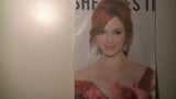 Christina Hendricks Cum Tribute 4 snapshot 1