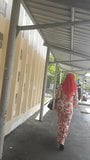 Hot malay teacher walking snapshot 3