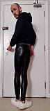 Dick jerked off in leather pants snapshot 1