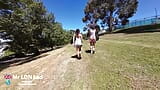 Ho rimorchiato due troie australiane adolescenti in un parco a Melbourne! snapshot 4