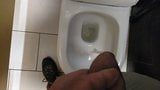 pissing in public bathroom snapshot 2