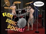 Young Twink vs Shemale Rock Diva in 3D Gay Bisexual Comics snapshot 13