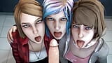 All The LIS Girls Get A Taste Of Big Dick snapshot 8