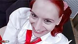 Diepe anale orgasmes voor jonge Spaanse roodharige Alexia Salas snapshot 1