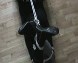 Hogtied in diver suit snapshot 3