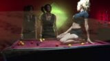 Three erotic sluts fuck two hot guys on a pool table snapshot 1