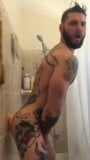 Ride a big dildo in da shower snapshot 6