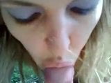 Russian whore sucking outside - 2 snapshot 4