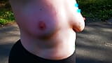 Slap her naked tits in the middle of the street snapshot 10