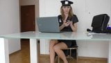 Belle in Sexy Police woman officer creampied snapshot 3